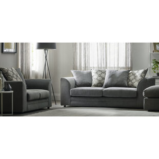 4 seater sofa and cuddle online chair